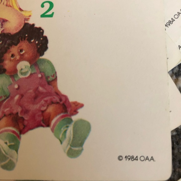 80's "Cabbage Patch Kids" Card Game - 80's Game - Ages 4 - 8 - Doll Collectible - Picture 6 of 10